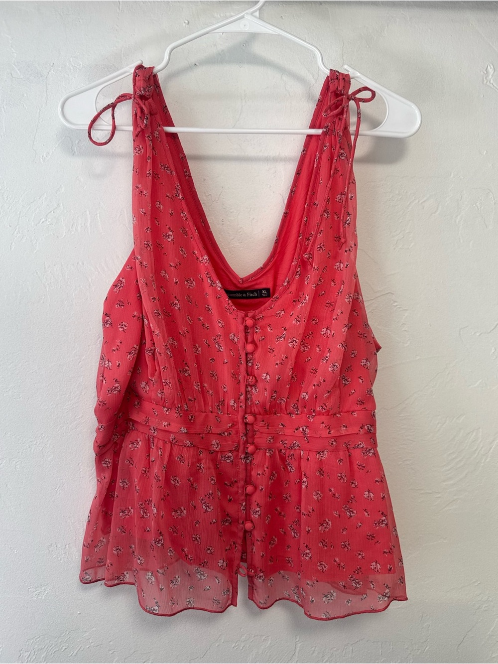 Abercrombie & Fitch Sleeveless Blouse Tank Top
